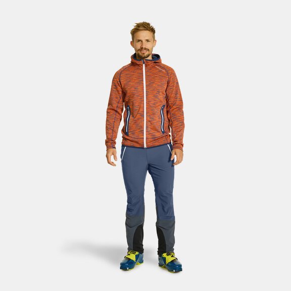ORTOVOX FLEECE SPACE DYED HOODY M Fleece Jackets ORTOVOX